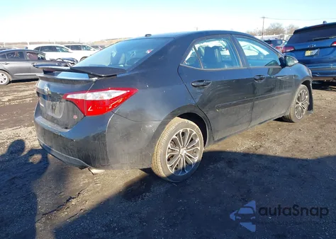 2016 Toyota Corolla S Premium из США, поврежденный, VIN 2T1BURHE8GC552766